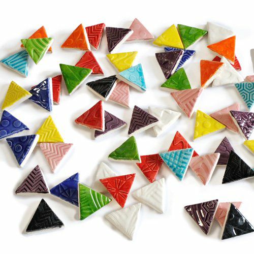 三角形タイル（11個セット）【ゆうメール対応可】