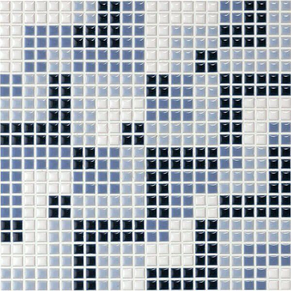 アートモザイク施釉10角（ATS10-PAT-2）10角 (デザインパターン) [紙貼り]