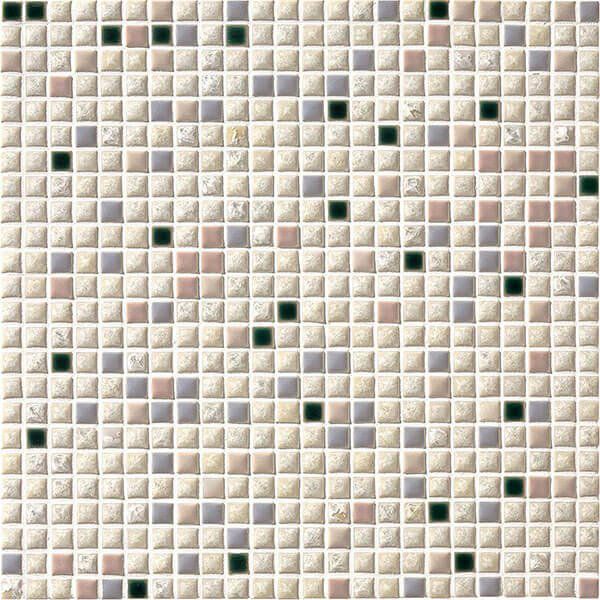 アートモザイク施釉10角（ATS10-MIX-13）10角 (ミックス貼り) [紙貼り]