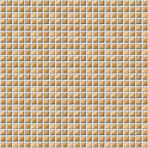 アートモザイク施釉10角（ATS10-52）10角 [紙貼り]