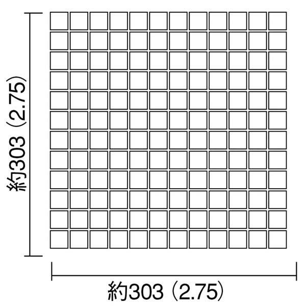 アートモザイク施釉22.5角｜【タイル通販】ボウクス・タイルマーケット