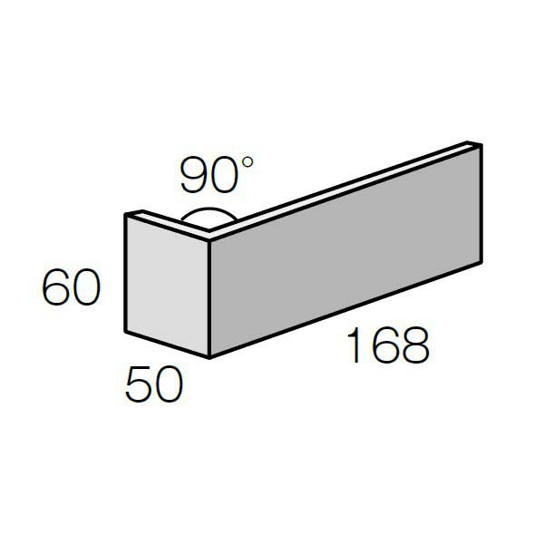 赤レンガタイル（TNR-E/1～TNR-E/8）標準曲り