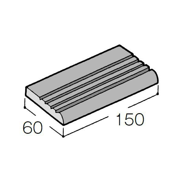 赤レンガタイル（TNR-J/1～TNR-J/8）6号階段