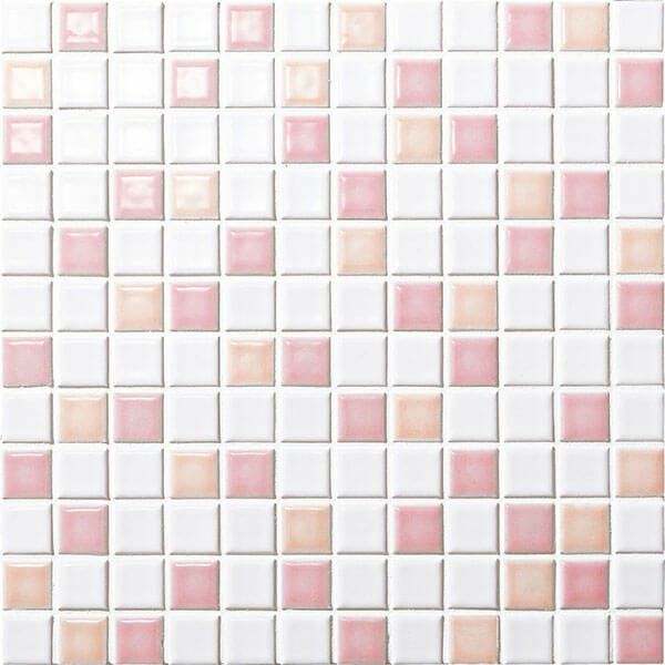 インテリアモザイク ニュアンス（IM-25P1/NY501・ミックス）25mm角ネット張り