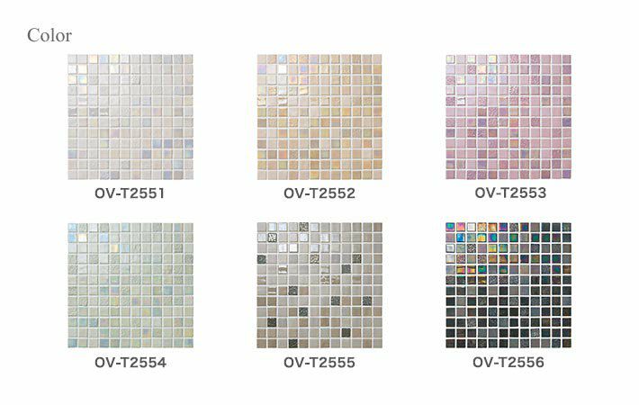 オニックスガラスモザイク｜【タイル通販】ボウクス・タイルマーケット