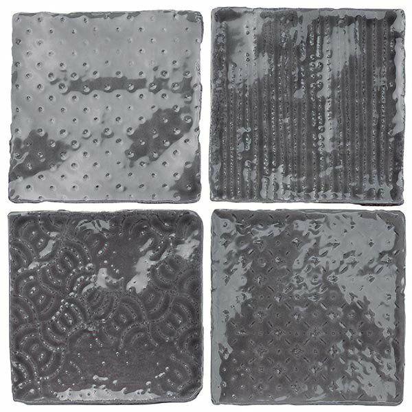 カプチーノ（NTR-D6861-4M）100角イレギュラー (柄4種ランダムミックス)