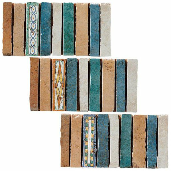 キラ（CD-R159B-3M）300×150角平裏ネット貼り（柄3種ランダムミックス）