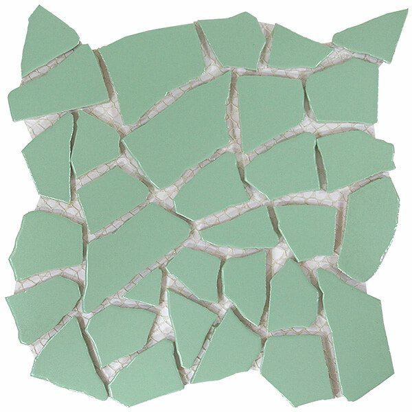 クラッシュタイル（CR-AC3L）乱形（施釉／アクセントカラー）