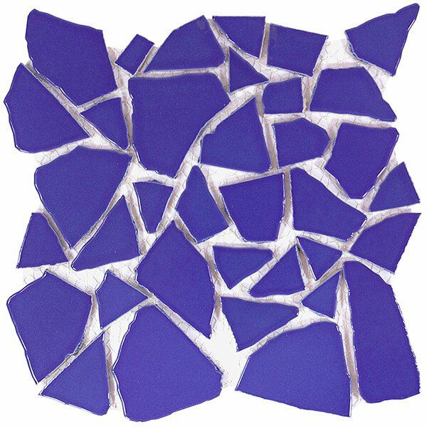 クラッシュタイル（CR-AC5）乱形（施釉／アクセントカラー）