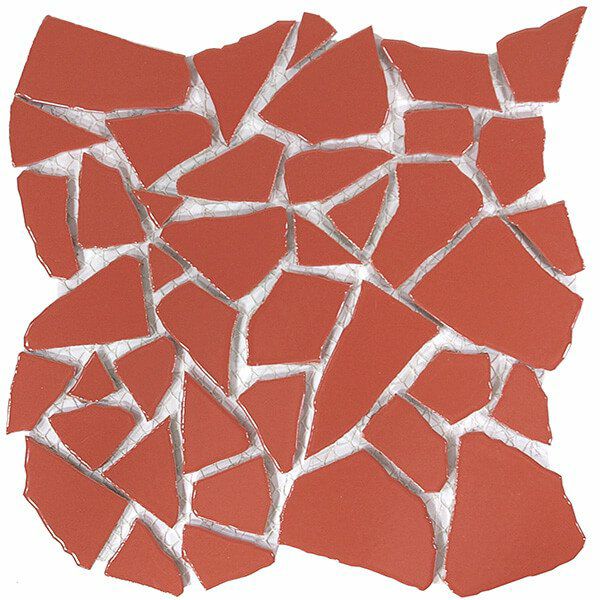 クラッシュタイル（CR-AC90）乱形（施釉／アクセントカラー）