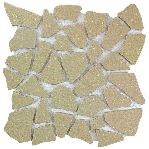 クラッシュタイル（CRU-14S）乱形（無釉）