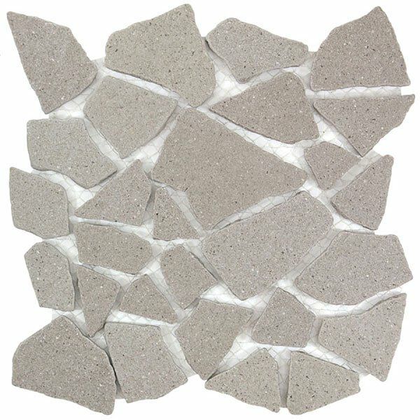 クラッシュタイル（CRU-25S）乱形（無釉）