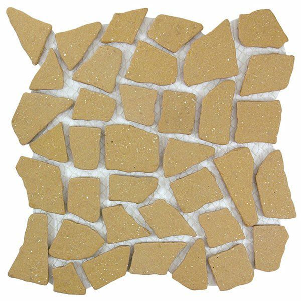 クラッシュタイル（CRU-15S）乱形（無釉）