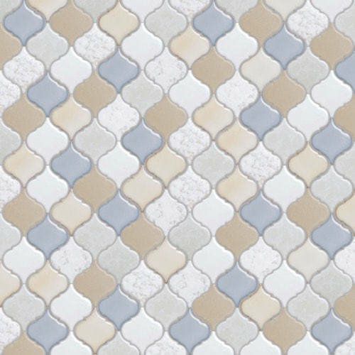 コラベル（NLA-2:3:12:17:31:35=均等ランダムミックス）64×56異形（Aパターンミックス表紙貼り）