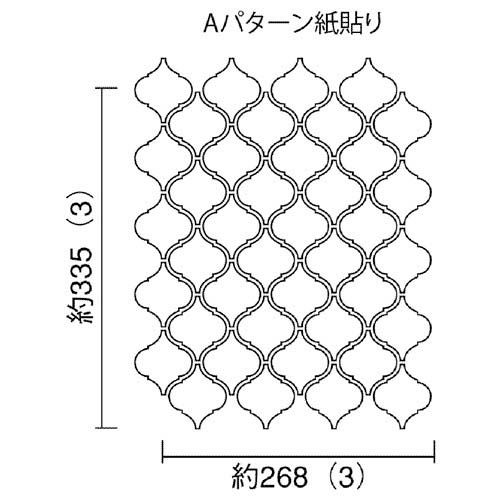 コラベルタイル　Aパターン　367枚（8シート＋47枚）➕半分（縦2枚・横8枚） コラベル Aパターン｜【タイル通販】ボウクス・タイルマーケット