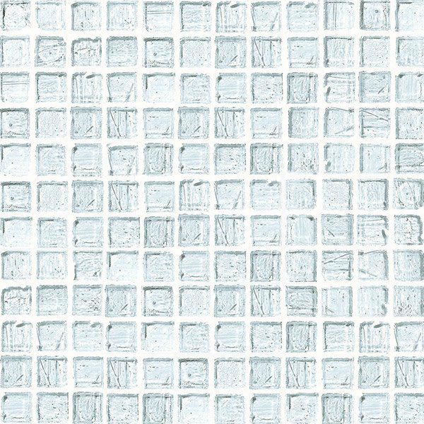 ステンドグラスモザイク（Clear-N）25角平紙張り