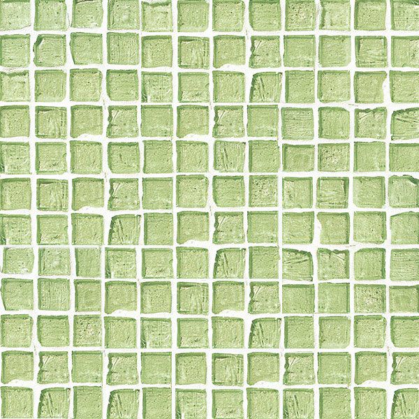 ステンドグラスモザイク（Aspen Green-N）25角平紙張り