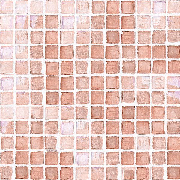 ステンドグラスモザイク（Autum-P）25角平紙張り