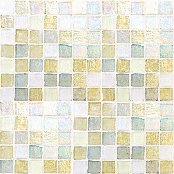 ステンドグラスモザイク（MIX f）25角平紙張り