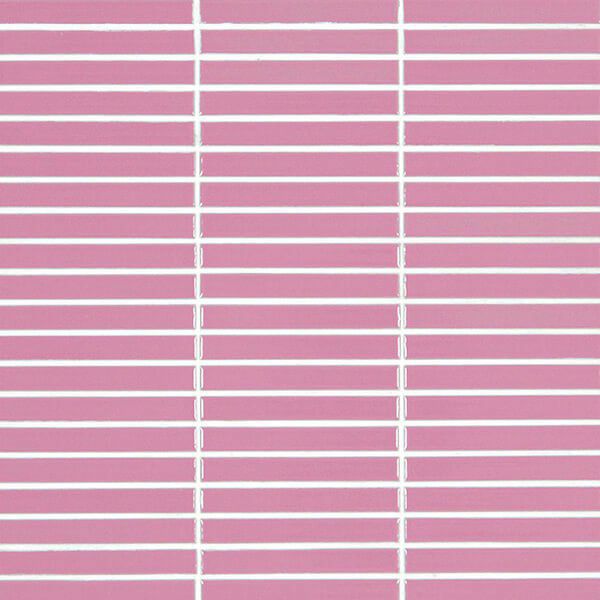 ハイカラー【V】（FHC-IP/02・ピンク）ボーダー平紙張り