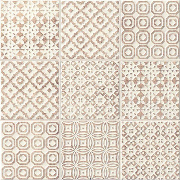 バティック（BK-D2101M）100角特殊面状 (柄5種ランダム)＜受注輸入品＞