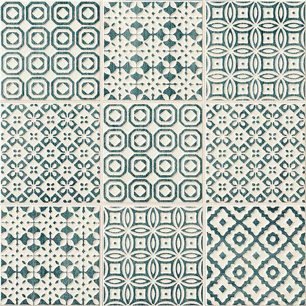 バティック（BK-D2104M）100角特殊面状 (柄5種ランダム)＜受注輸入品＞