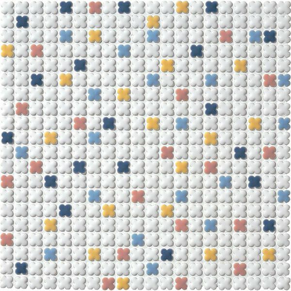 フィオレッティ（ASB-1313-MIX1）15花形 (ミックス貼り) [紙貼り]