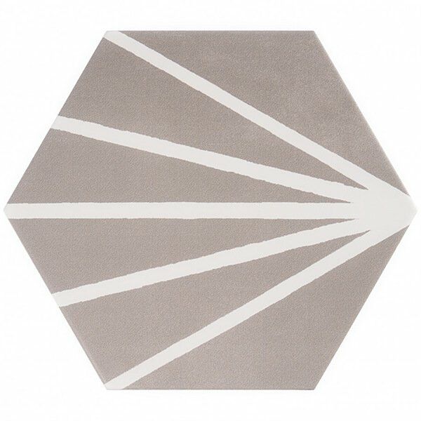 ヘキサート（TB-HX-2D・柄）230×198六角形平