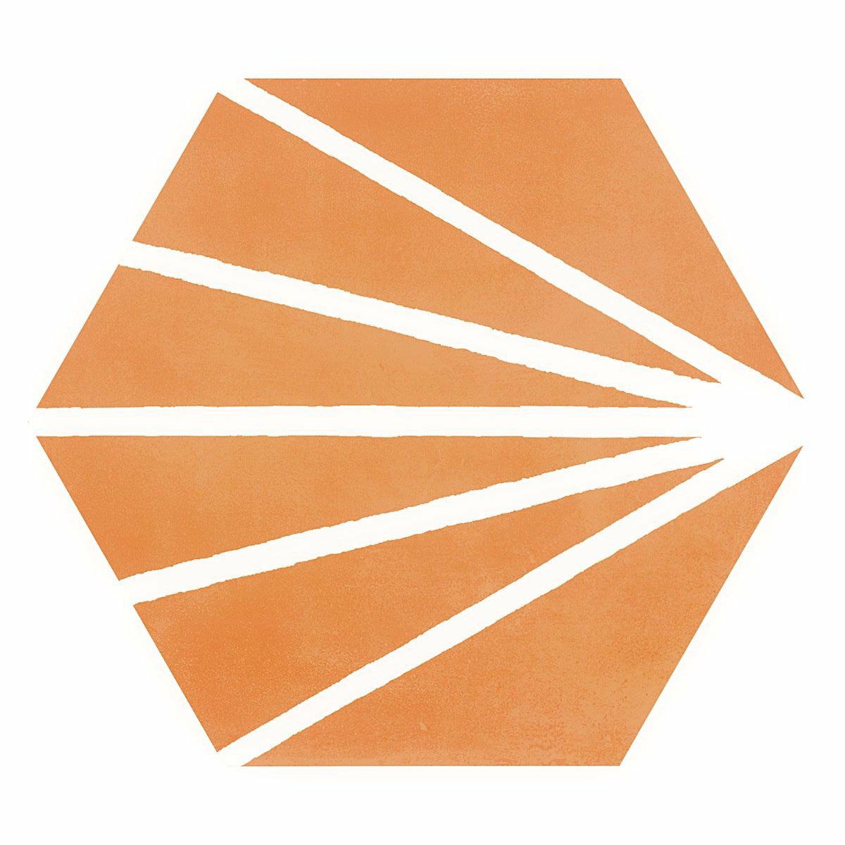 ヘキサート（TB-HX-7D・柄）230×198六角形平