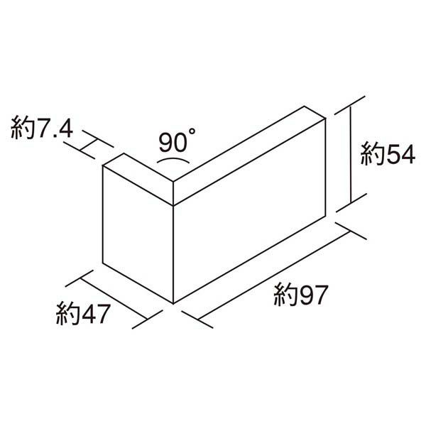 マルアーク（RF-MK-40～RF-MK-50）90゜曲り(接着)