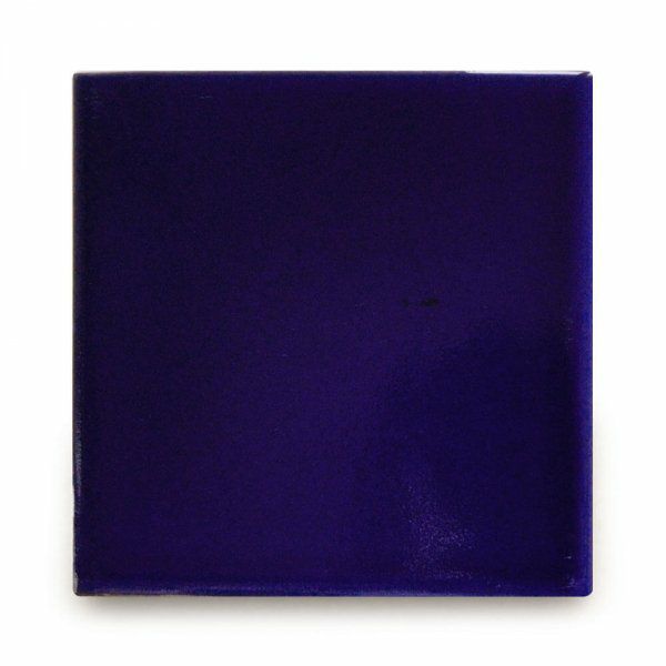 メキシコタイル（M816-4M・紺）110角イレギュラー（無地）