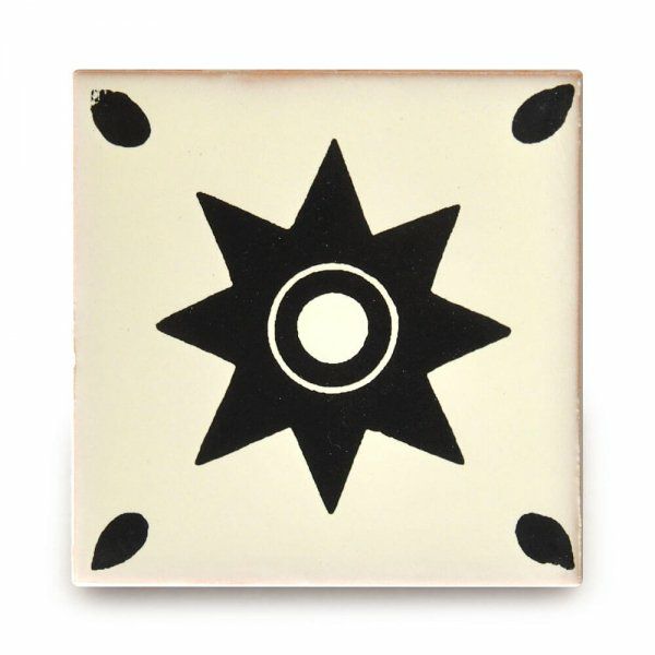 メキシコタイル（M017-4）110角イレギュラー（柄）