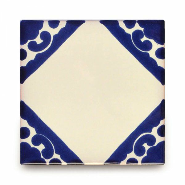 メキシコタイル（M350-4）110角イレギュラー（柄）