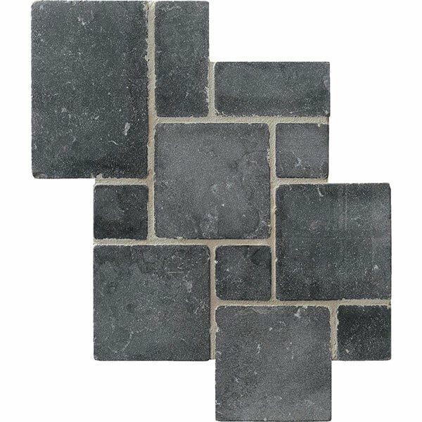 モジュラーストーンズ（CLF-O8500）148.5×98角～47.5角平4形状ミックス[裏ネット貼り]