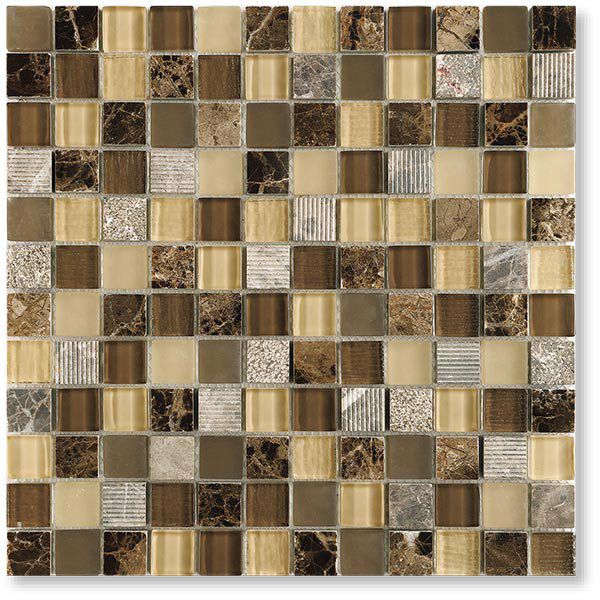 モデラート（MDT-102/23MM・ブラウン）23mm角