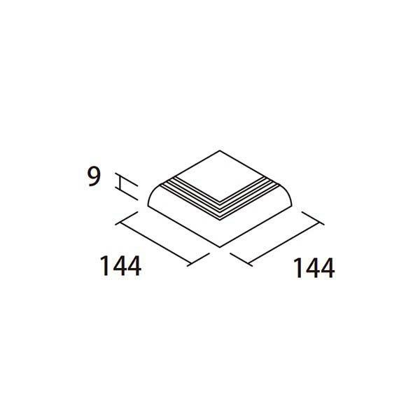 プリモス（PM-150/KC/S-501～PM-150/KC/S-606）150角コーナー