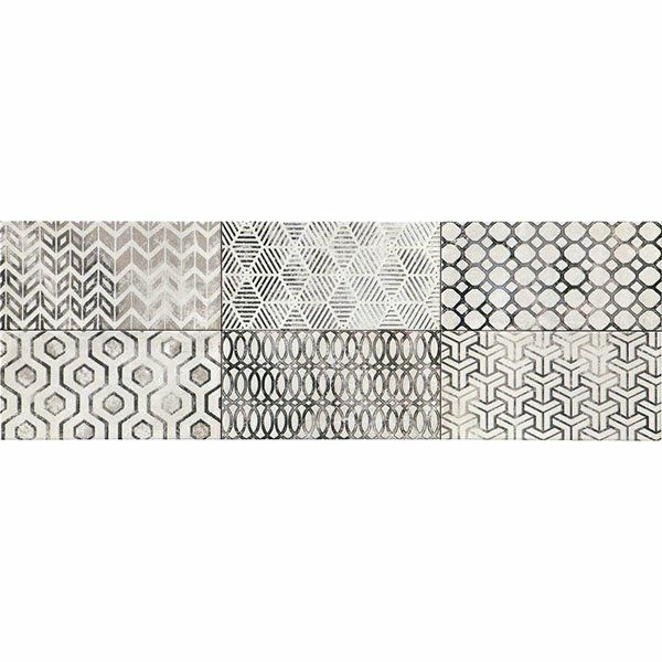 ラヴェナ（MZU-F1901-6M）200×100角平（柄6種ランダム）