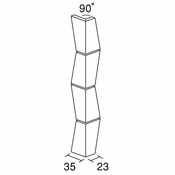 リトム（RYT-MA-1～RYT-MA-MIX3）90°曲りA(接着)