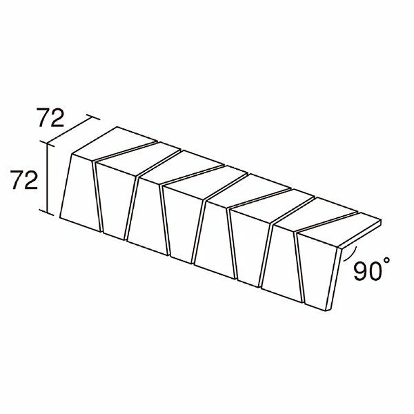 リトム（RYT-MB-1～RYT-MB-MIX3）90°曲りB(接着)