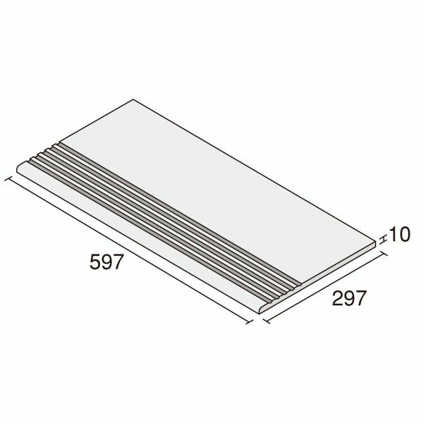 ロックソルト（CMI-U5610GK～CMI-U5650GK）600×300角階段岩面