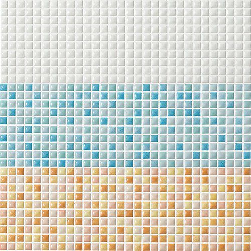 【新品・未使用】　モザイクタイル7シートセット　ガラス　ブラウン 公式】DIY TILE │ タイルシートの通販サイト！ / ショコラ