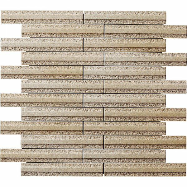 グラナス ライン（ECP-2515NET/GLN2・ベージュ）25×151角ネット張り｜エコカラットプラス