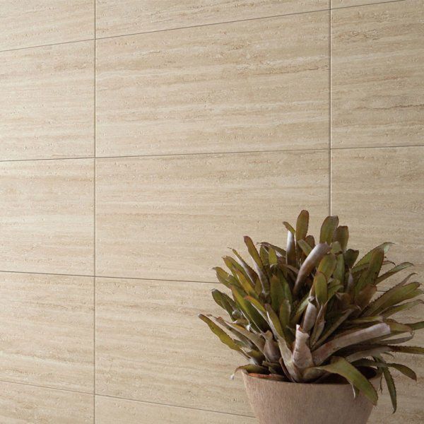 ネオトラバーチン（ECP-630/TVT1・ベージュ）606×303角平｜エコカラットプラス