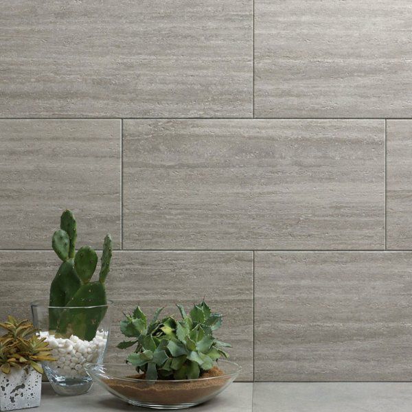 ネオトラバーチン（ECP-630/TVT2・グレー）606×303角平｜エコカラットプラス