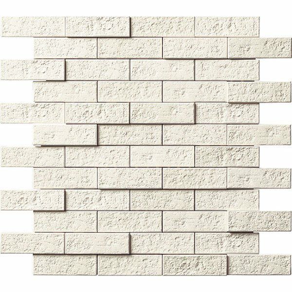 ランド（ECP-275NET/PLD1・アイボリー）25×75角ネット張り（土もの調）｜エコカラットプラス