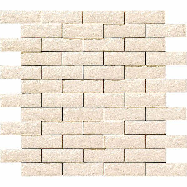 ランド（ECP-275NET/RO2・ベージュ）25×75角ネット張り（石ハツリ面）｜エコカラットプラス