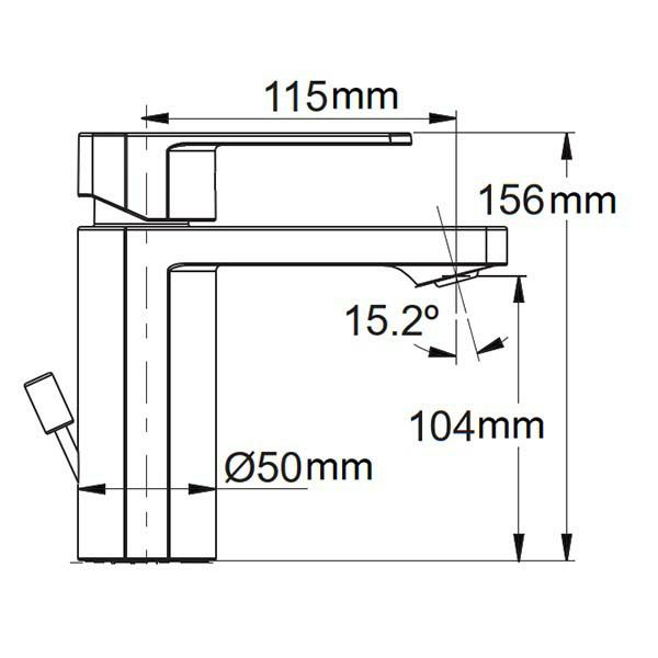 KOHLER(コーラー） Parallel（パラレル） 洗面用水栓