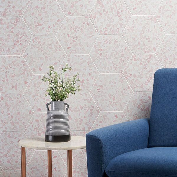 テラゾーヘックス（TB-TH-1）265×230六角形平