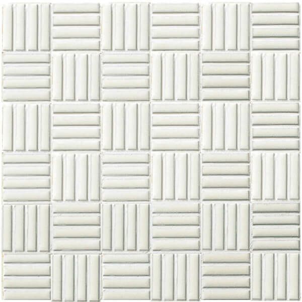 ビッツボーダー陶彩（TS-01・乳白）ボーダー平紙張り（ボックス張り）