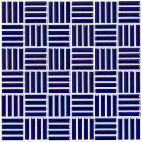 ビッツボーダー陶彩（TS-03・瑠璃）ボーダー平紙張り（ボックス張り）